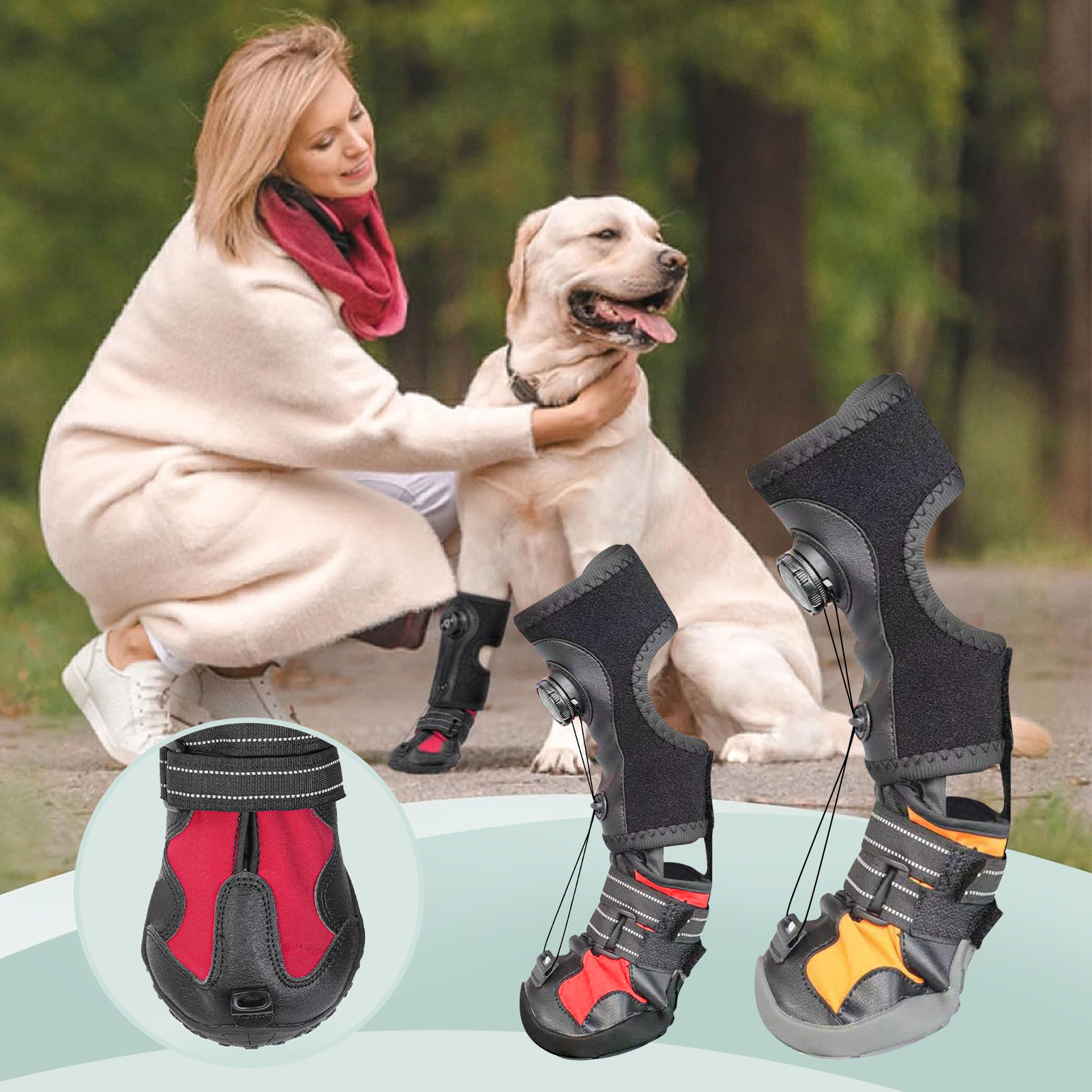 Outdoor Adventure Shoes - Pet Shoes,Pet Shoes for Paw Protection,