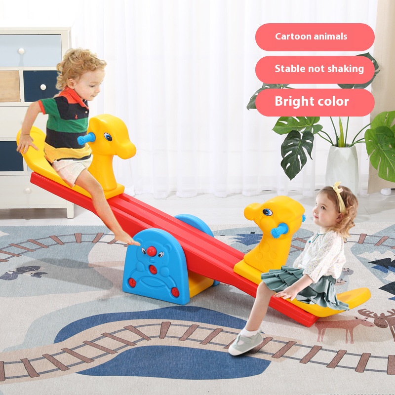 Outdoor Adventure Games - Outdoor Countyard Animal Seesaw Board Toys