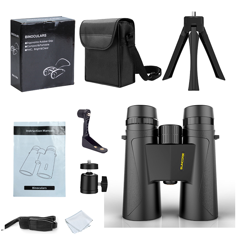 Outdoor Adventure Watches - 12×42 Adult Binoculars with High Power
