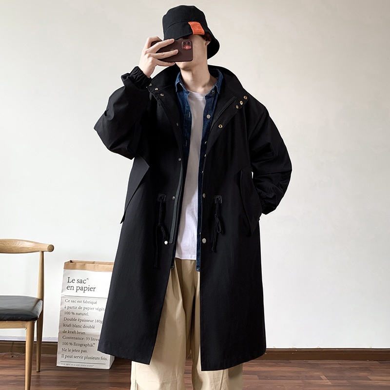 Trench Plaid Coat Mens Windbre - огляд і ціна Outdoor Adventure Windbreaker