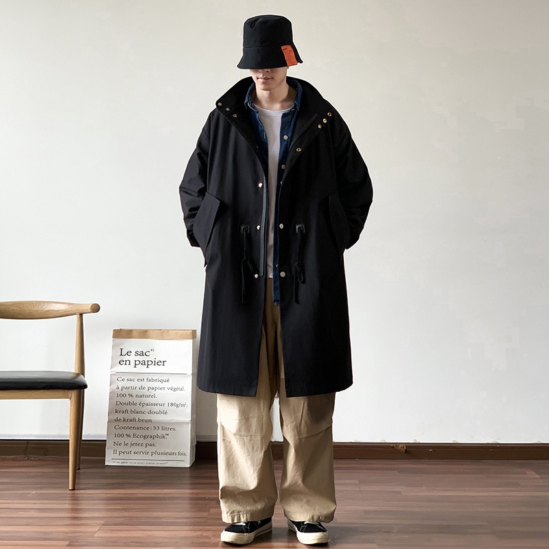 Trench Plaid Coat Mens Windbre - огляд і ціна Outdoor Adventure Windbreaker
