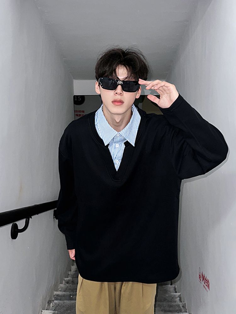 Mens No Hat Hoodies Kpop Fishi - огляд і ціна Outdoor Adventure Windbreaker
