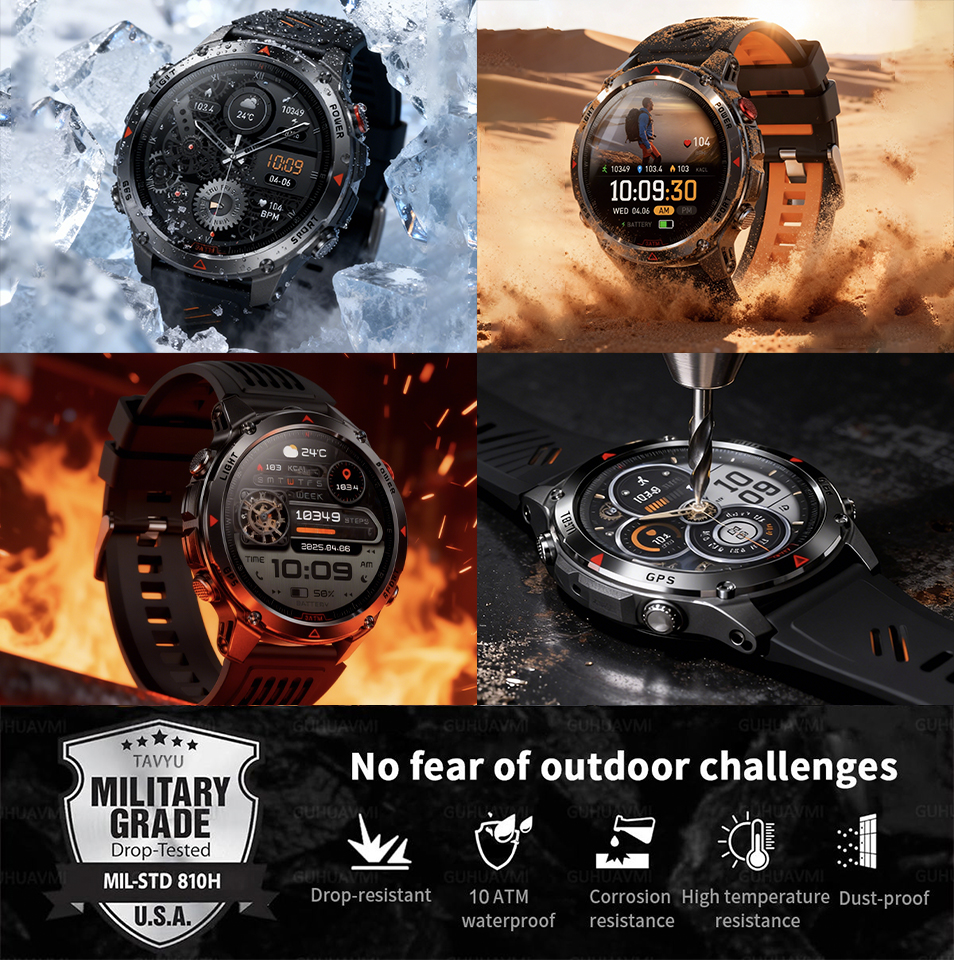2026 New Outdoor Military GPS  - огляд і ціна Outdoor Adventure Watches