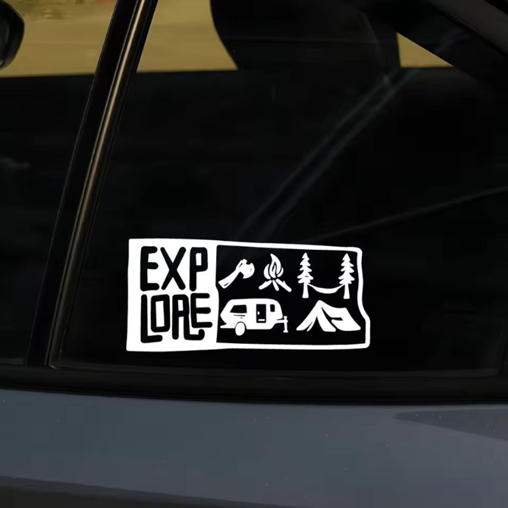 Adventure Ready Vinyl Car Stic - огляд і ціна Outdoor Adventure Rv