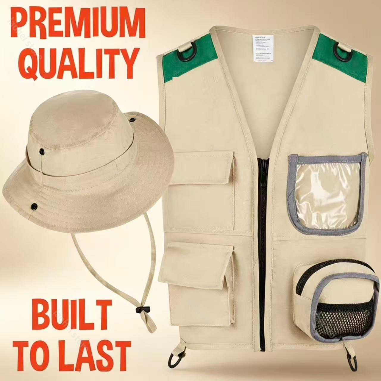 Kids Explorer Vest and Hat Cos - огляд і ціна Outdoor Adventure Games