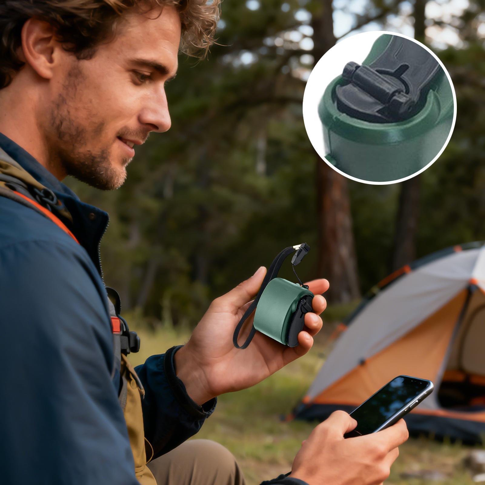 Hand Crank Cell Phone Charger  - огляд і ціна Outdoor Adventure Backpack