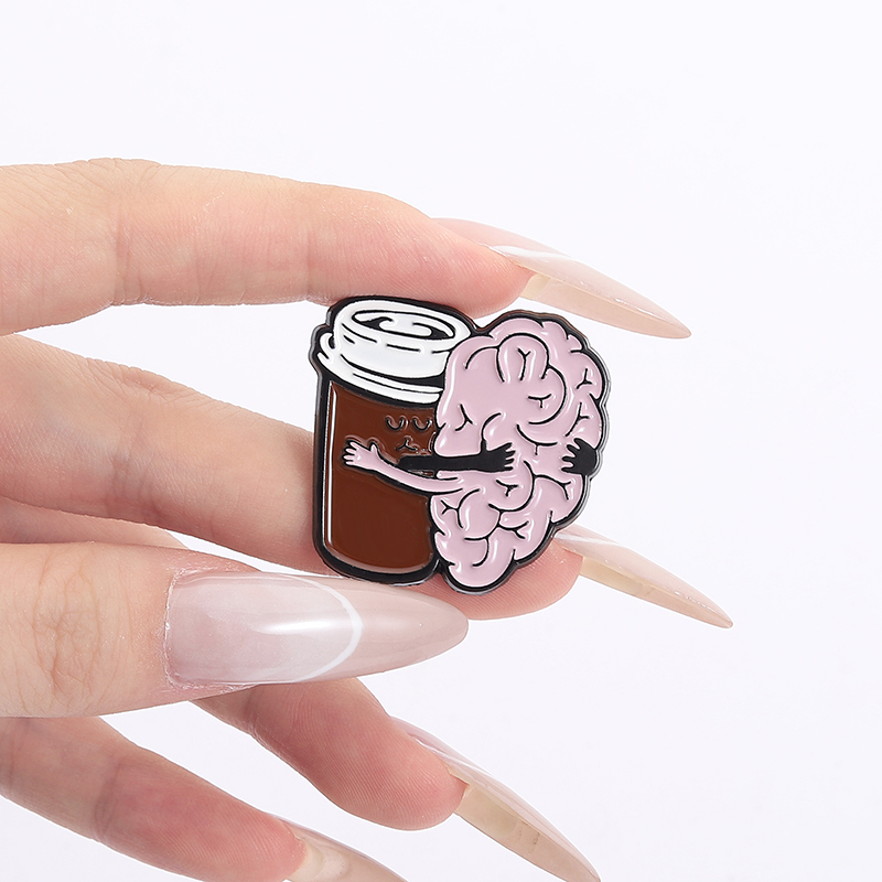 Coffee Brain Enamel Pins Gift  - огляд і ціна Outdoor Adventure Backpack