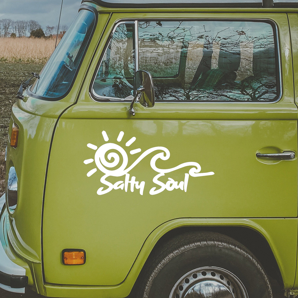 Salty Soul Sun Wave Vinyl Stic - огляд і ціна Outdoor Adventure Rv