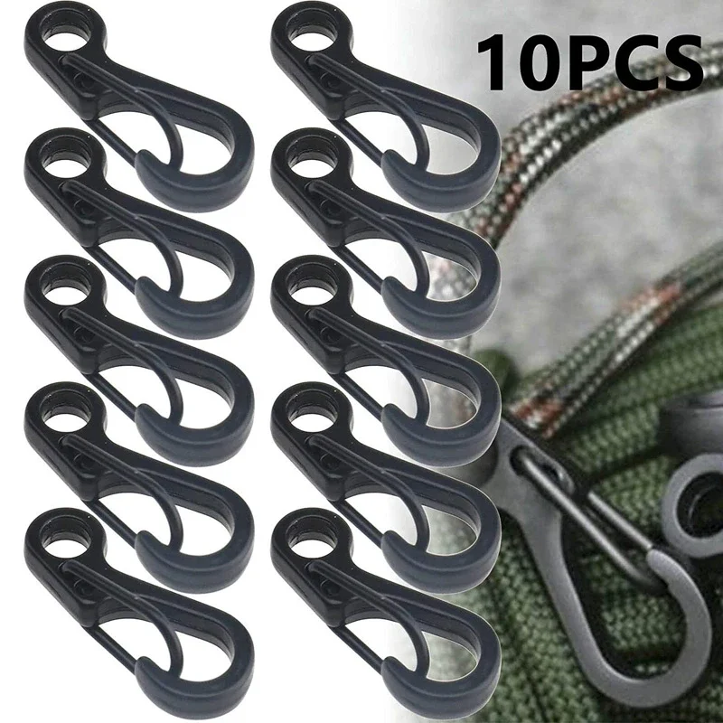 10Pcs/lot Mini Carabiner Parac - огляд і ціна Outdoor Adventure Backpack