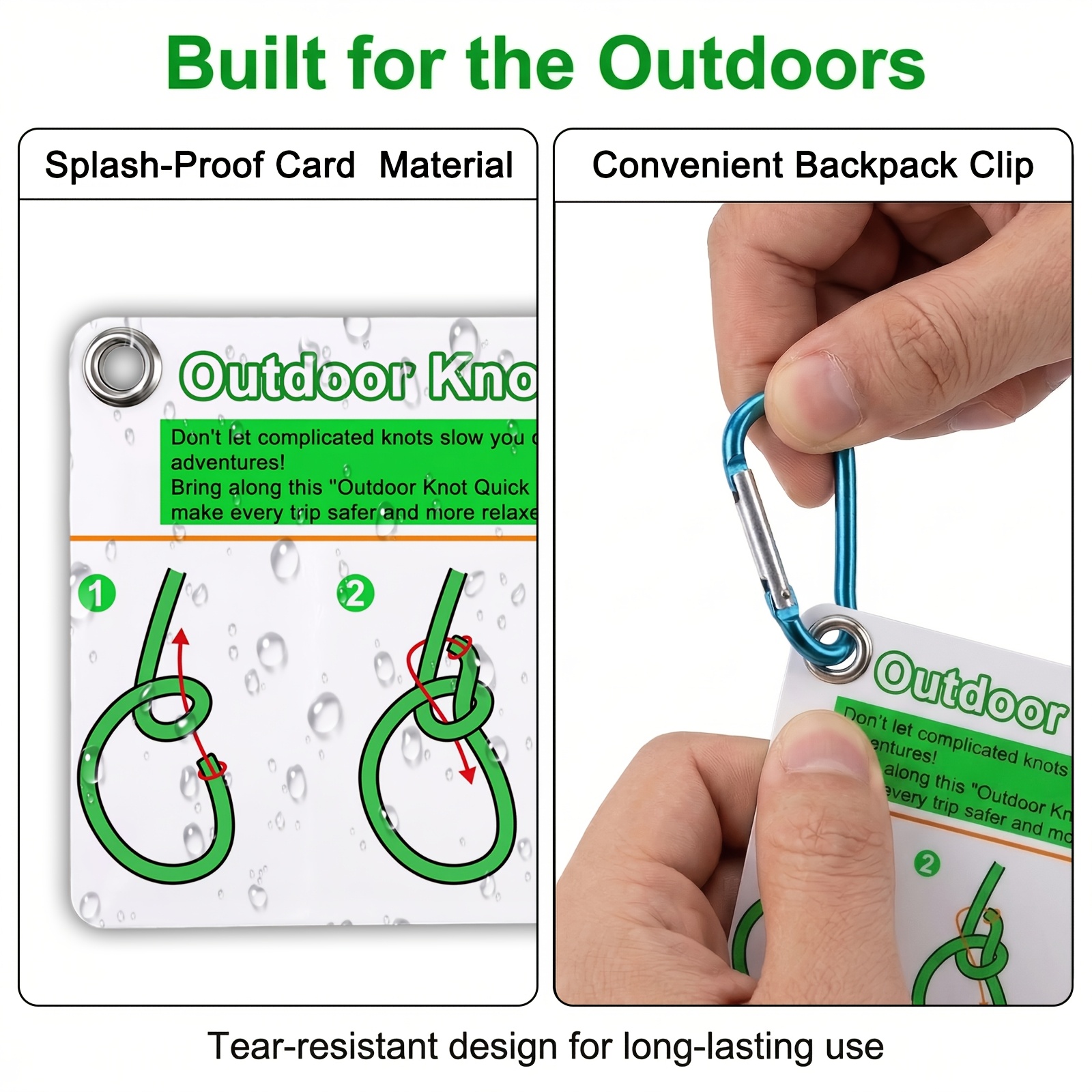 Outdoor Knots Pocket Guide Wat - огляд і ціна Outdoor Adventure Backpack