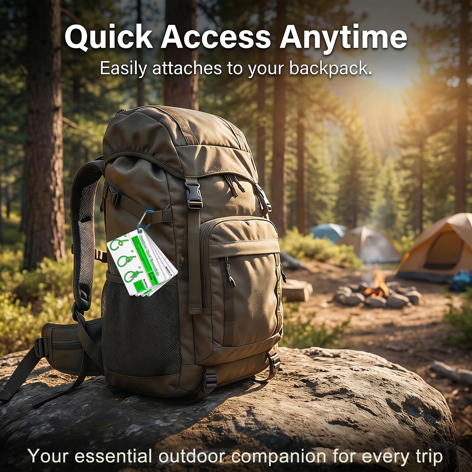 Outdoor Knots Pocket Guide Wat - огляд і ціна Outdoor Adventure Backpack