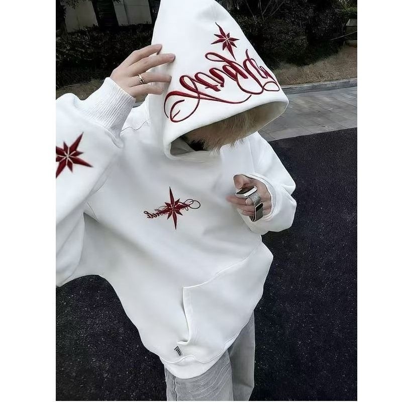 Mens With Hat Hoodies Y2K Grap - огляд і ціна Outdoor Adventure Windbreaker