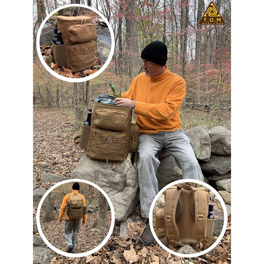 Rugged Insulated Tactical Back - огляд і ціна Outdoor Adventure Backpack