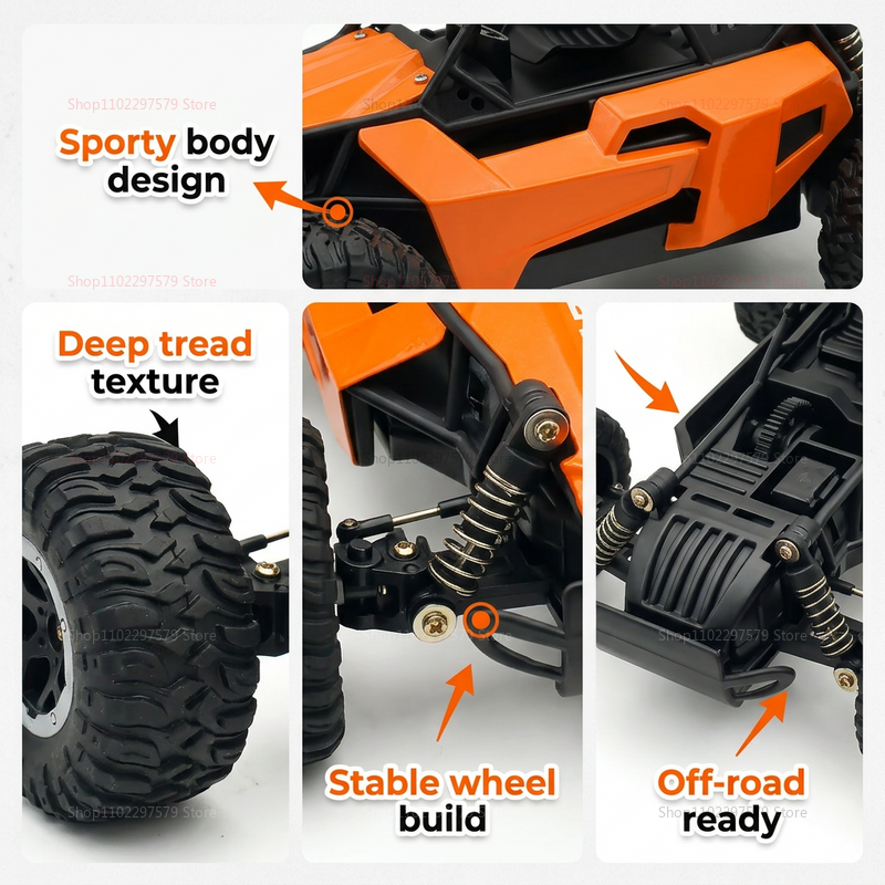 RC Monster Truck 1:16 Scale Re - огляд і ціна Outdoor Adventure Vehicles
