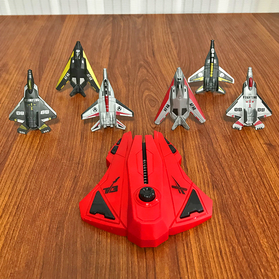6pcs Fighter Plane Red Launche - огляд і ціна Outdoor Adventure Games
