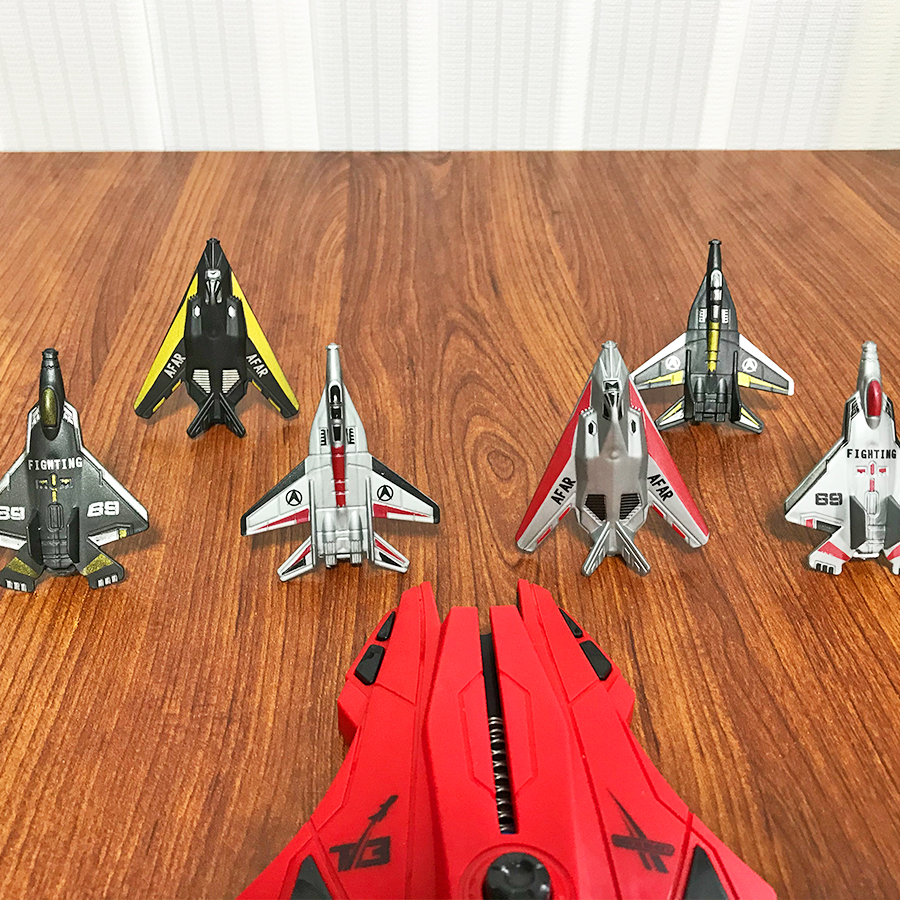 6pcs Fighter Plane Red Launche - огляд і ціна Outdoor Adventure Games
