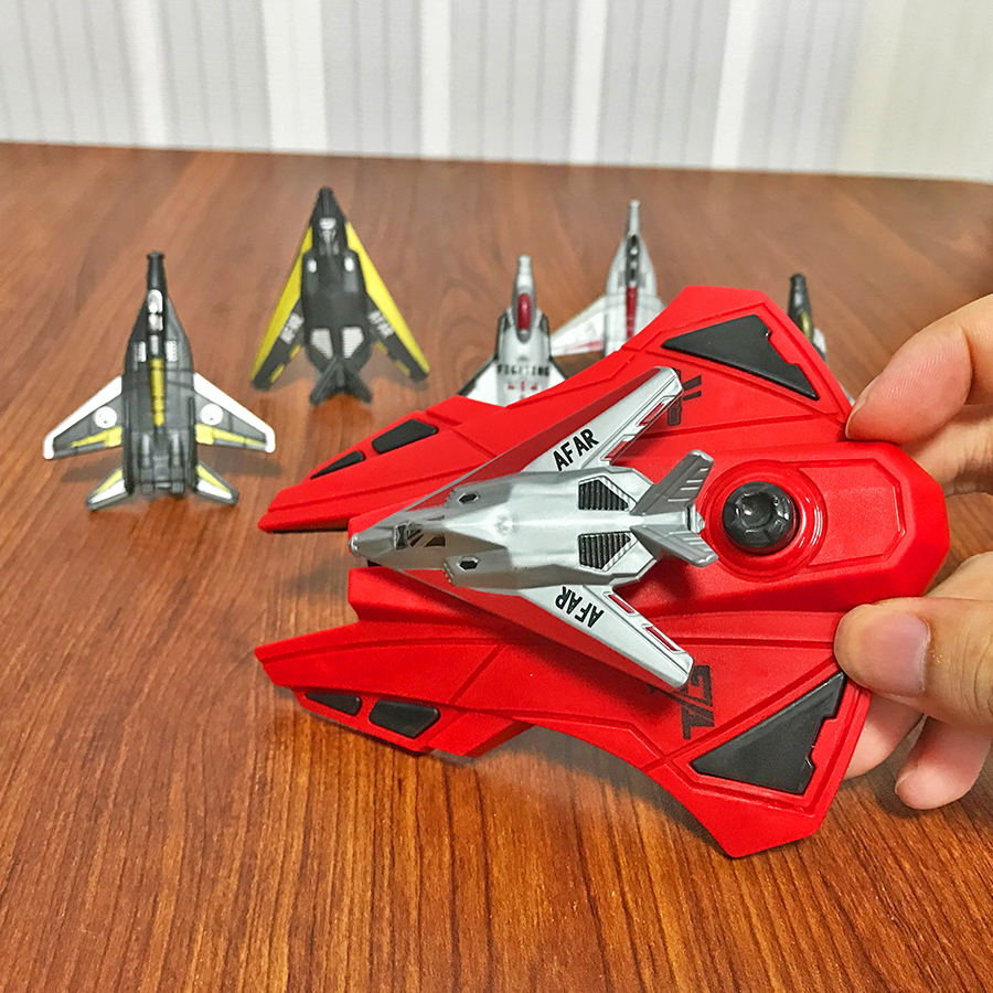 6pcs Fighter Plane Red Launche - огляд і ціна Outdoor Adventure Games