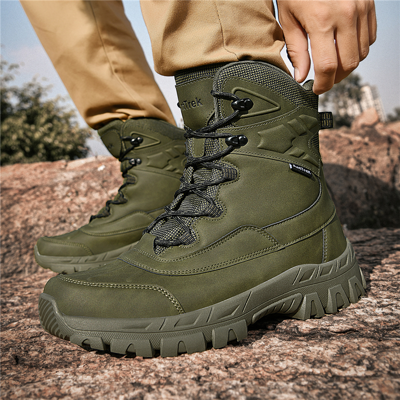 Men's high-top hiking shoes fo - огляд і ціна Outdoor Adventure Shoes