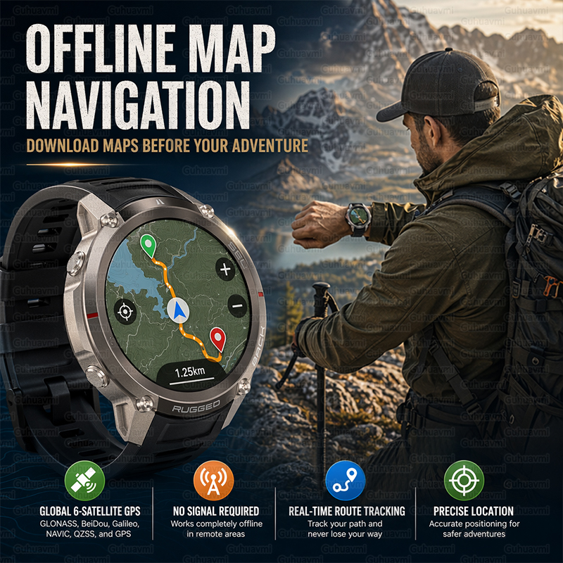 Outdoor Tactical GPS Smart Wat - огляд і ціна Outdoor Adventure World