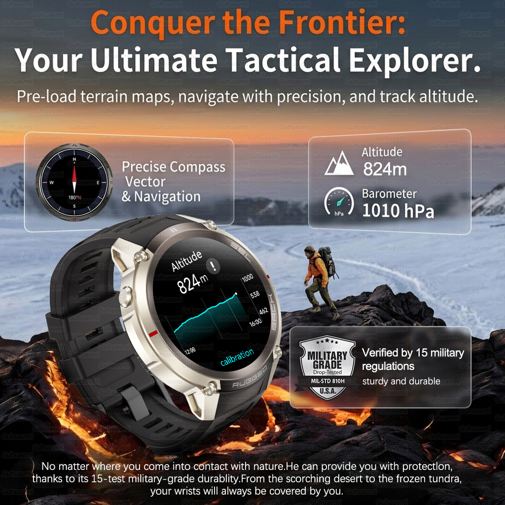 Outdoor Tactical GPS Smart Wat - огляд і ціна Outdoor Adventure World