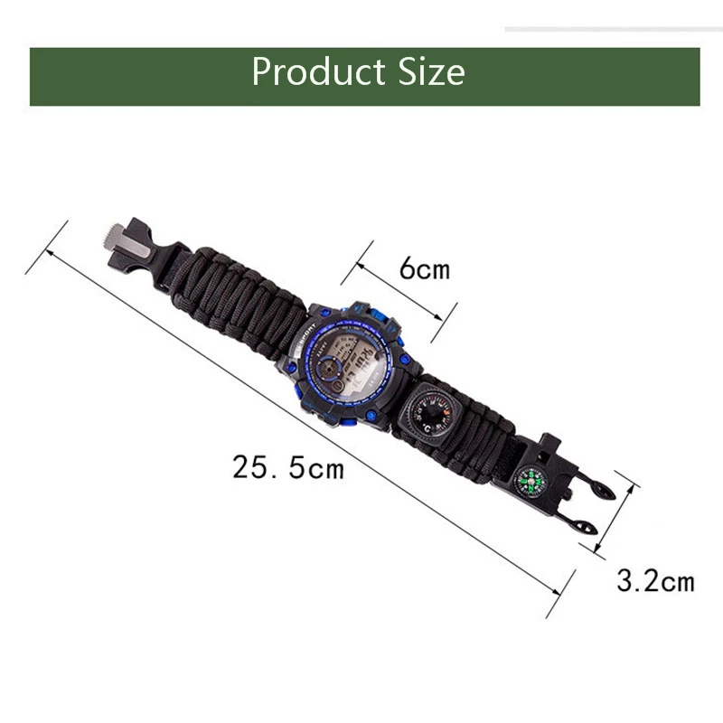 Outdoor Survive Watch Emergenc - огляд і ціна Outdoor Adventure Watches