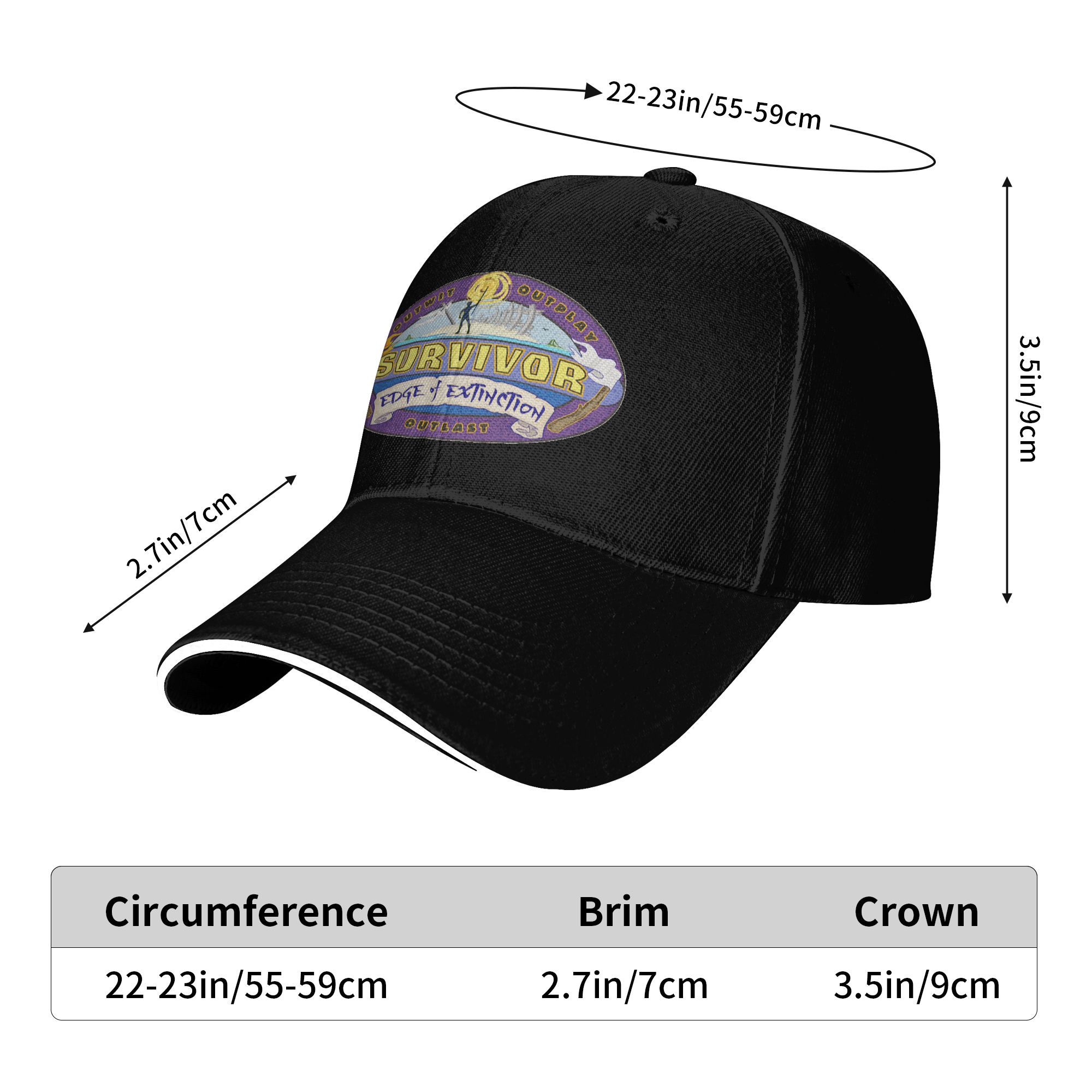 Custom S-Survivors Baseball Ca - огляд і ціна Outdoor Adventure Show