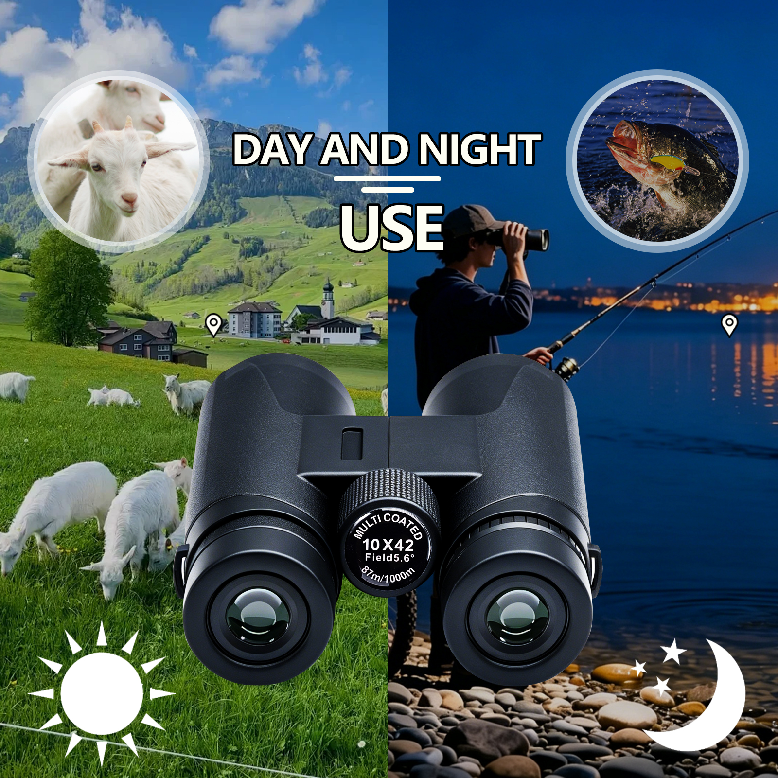 10X42 Binoculars HD Bird Watch - огляд і ціна Outdoor Adventure Watches