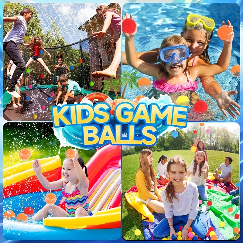 12/30/60Pcs Reusable Water Bal - огляд і ціна Outdoor Adventure Games