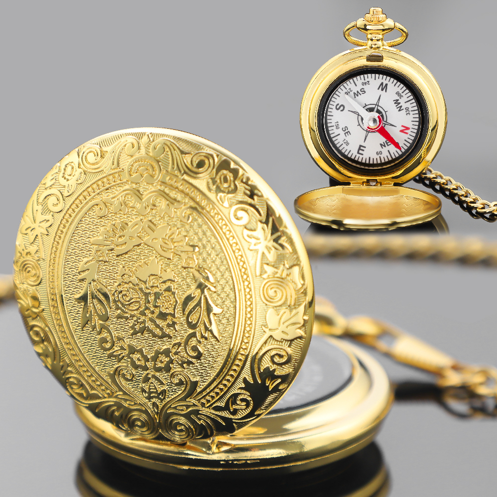 Vintage Golden Design Compass  - огляд і ціна Outdoor Adventure Watches