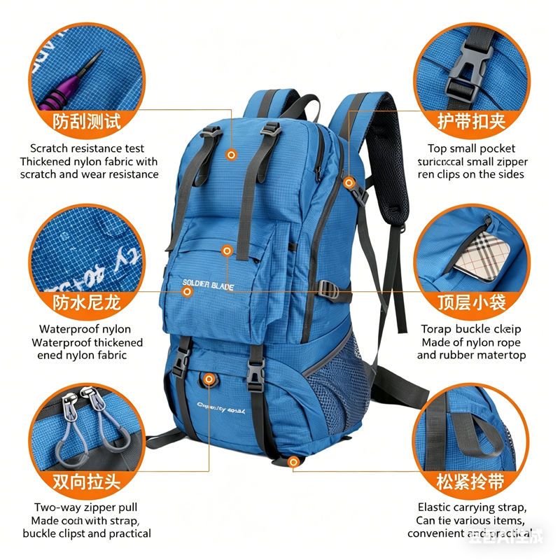 50L Large Capacity Outdoor Cam - огляд і ціна Outdoor Adventure Shoes