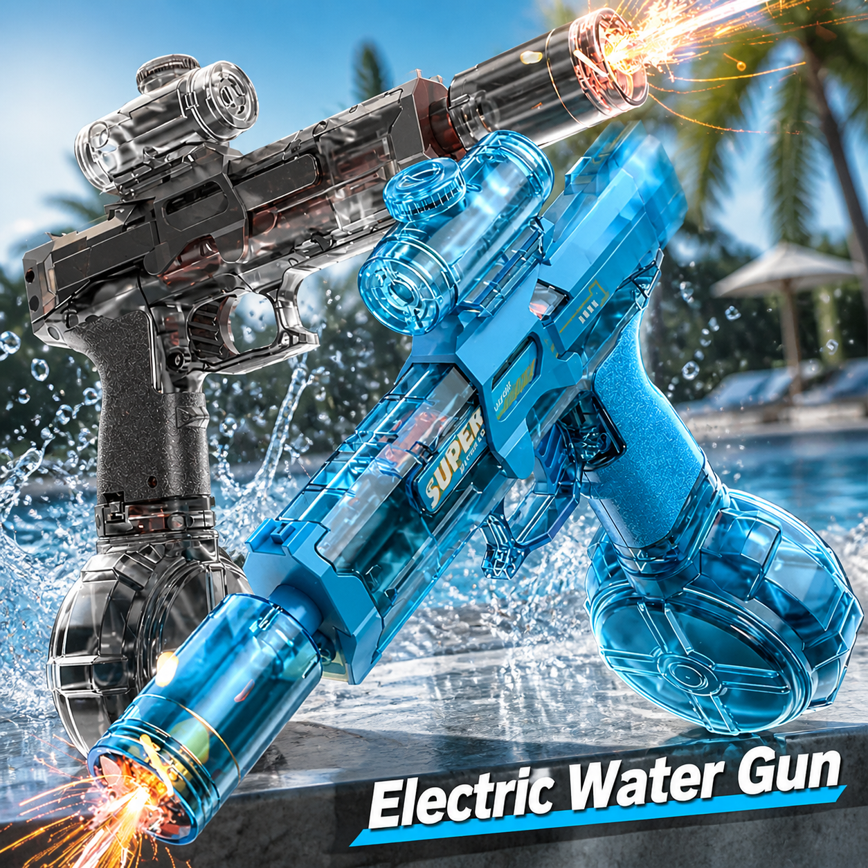 Electric Water Gun Simulation  - огляд і ціна Outdoor Adventure Games
