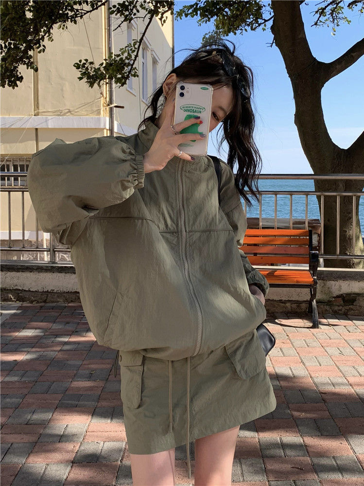 Vintage Women's Stand Collar S - огляд і ціна Outdoor Adventure Windbreaker